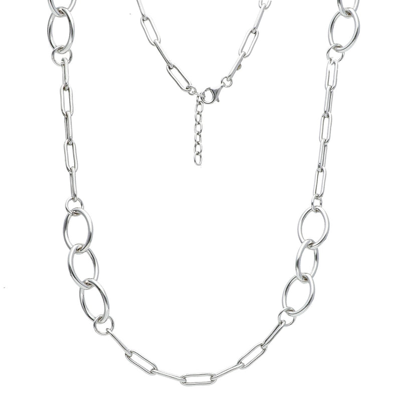 Maiocchi Silver Collana Argento a Maglia Tonda