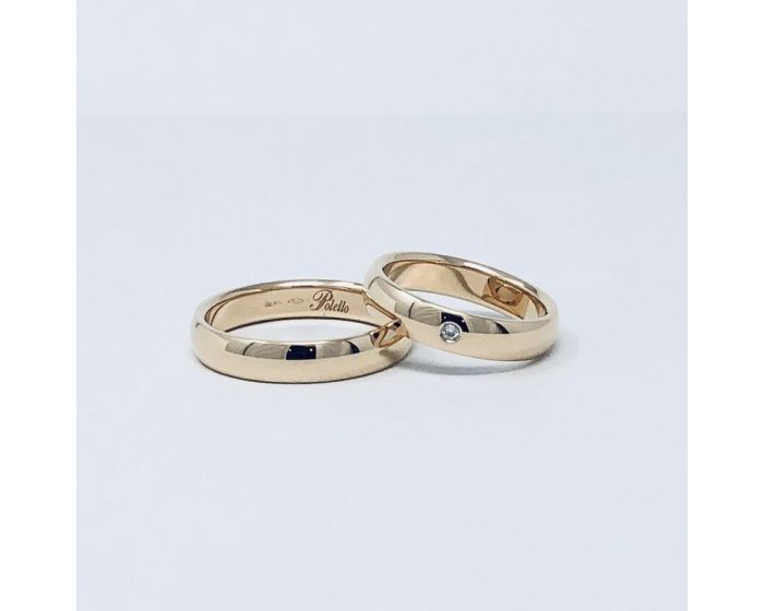 Polello Wedding Rings 2559R