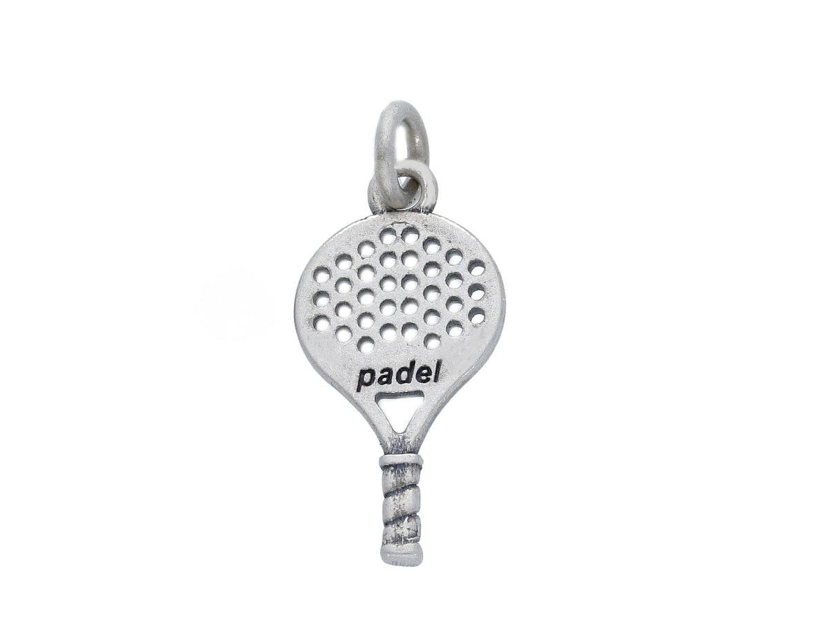  Maiocchi Silver Silver Necklace with Padel Pendant