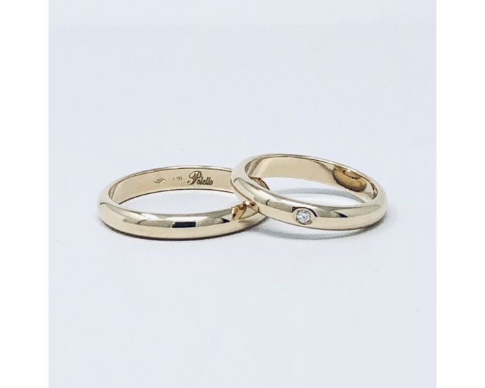 Polello Wedding Rings 2898G