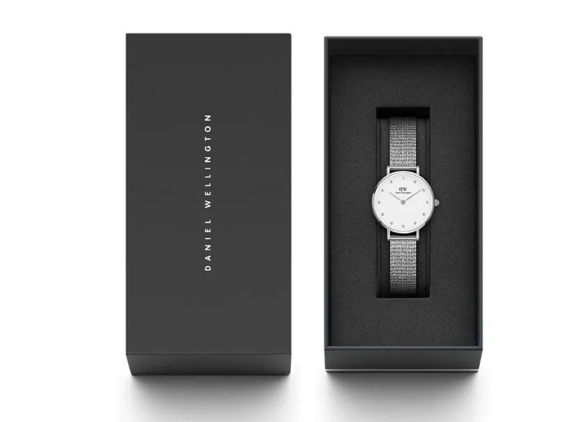 Daniel Wellington Petite Lumine Pressed Sterling 28mm