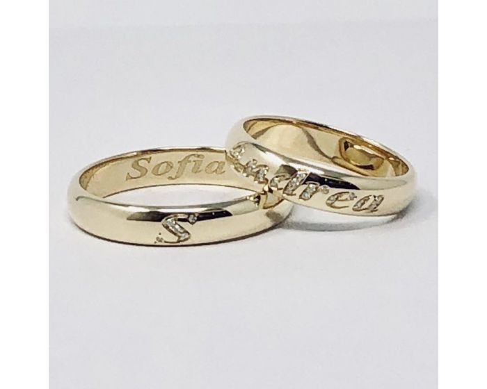 Polello Wedding Rings 3112