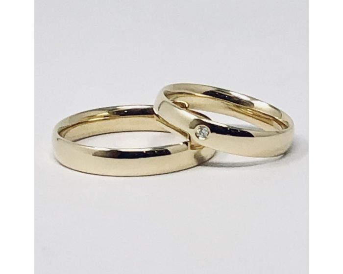 Polello Wedding Rings 3124G