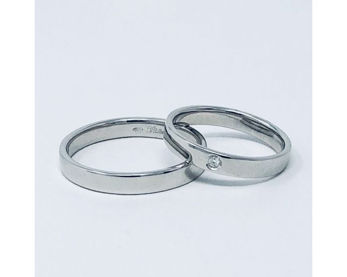 Polello Wedding Rings 3182PT