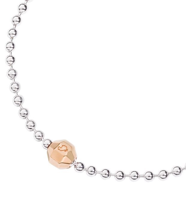  Dodo Sassolino Stopper Bollicine Bracelet 9kt Rose Gold