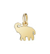  Dodo Elephant Charm 18kt Yellow Gold