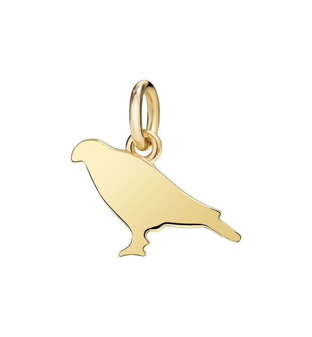 Dodo Charm Falcon 18kt Yellow Gold gr 2