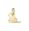  Dodo Cat Charm 18kt Yellow Gold