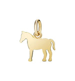  Dodo Horse Charm 18kt Yellow Gold
