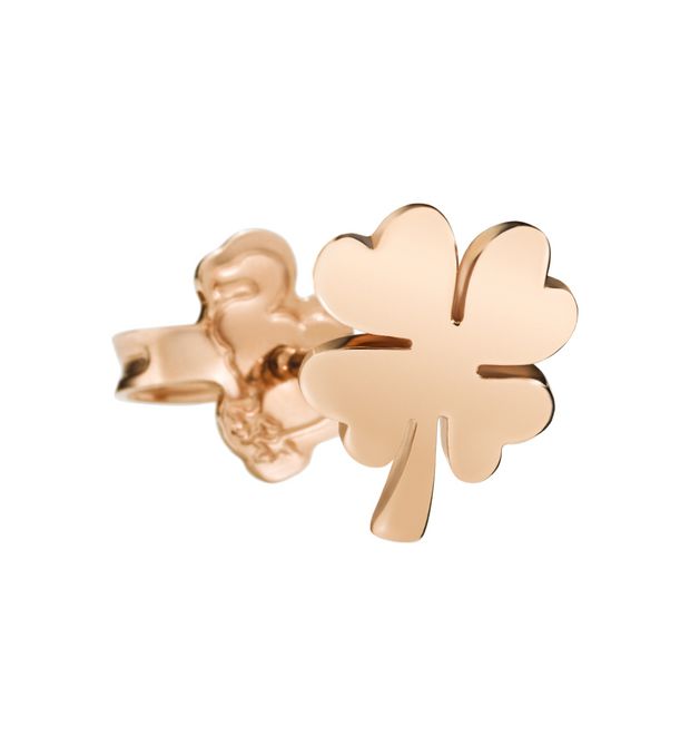 Dodo Four Leaf Clover Earring 9kt Rose Gold