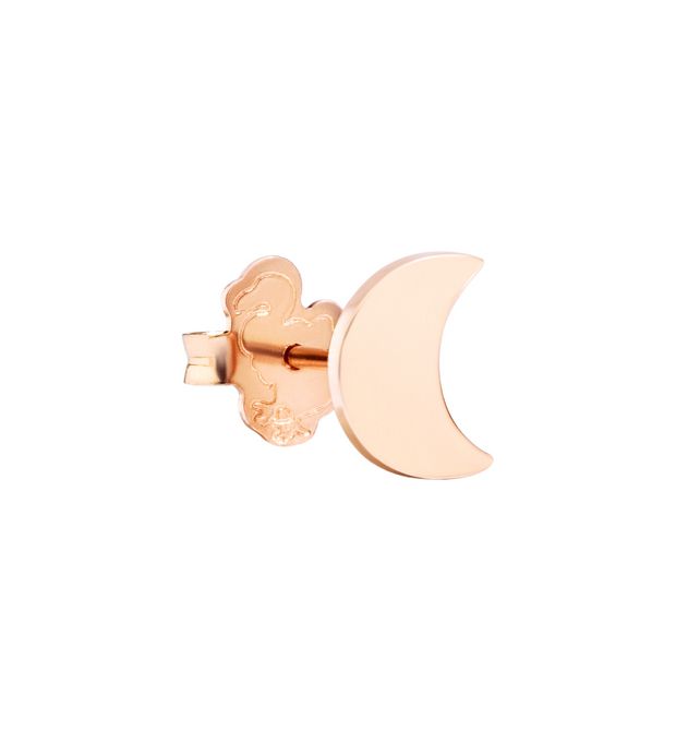 Dodo Orecchino Luna Oro Rosa 9kt