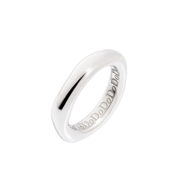  Dodo Irregular Ring Silver