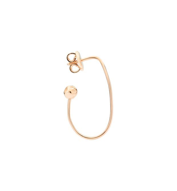 Dodo Orecchino Ovale Oro Rosa 9kt