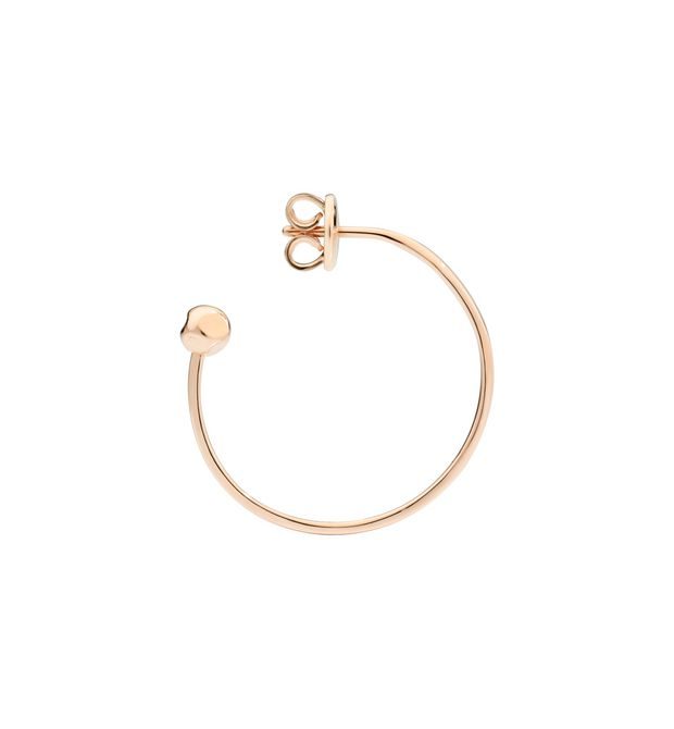Dodo Orecchino A Cerchio in Oro Rosa 9kt