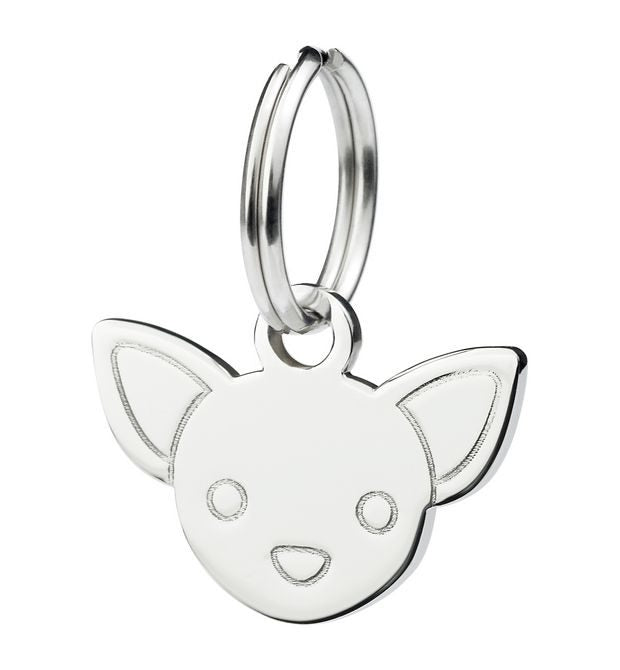 Dodo Charm Chihuahua 9kt Rose Gold