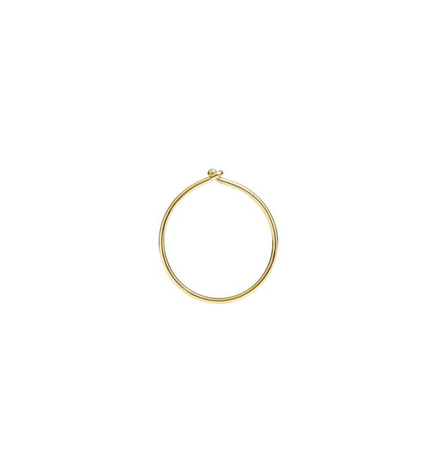 Dodo Small Hoop Earring in 18kt Yellow Gold