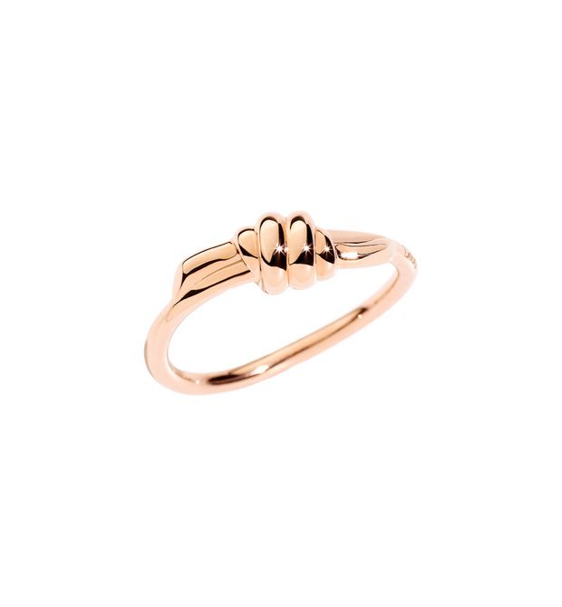  Dodo Knot Ring 9kt Rose Gold