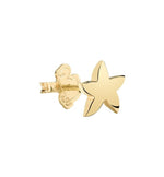  Dodo Star Earring in 18kt Yellow Gold