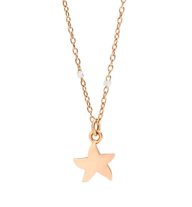  Dodo Mini Star Necklace 9kt Rose Gold