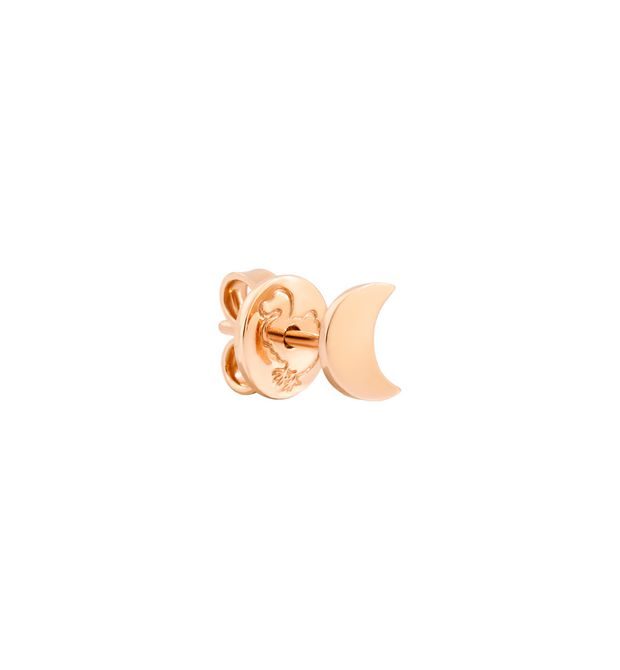  Dodo Mini Moon Earrings 9kt Rose Gold