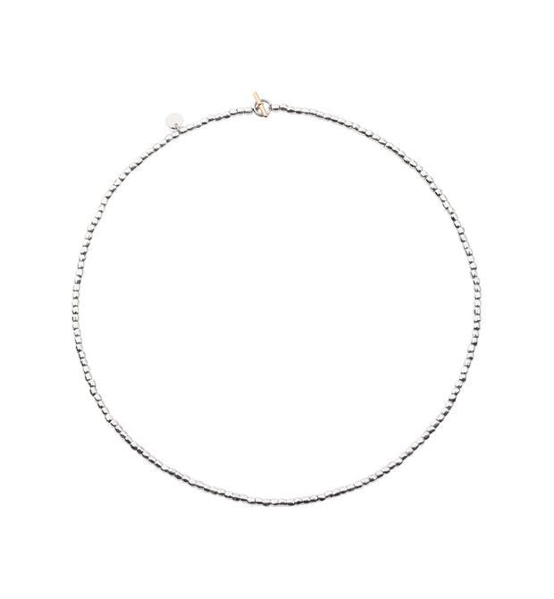 Dodo Mini Granelli Silver Necklace