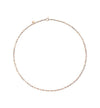 Dodo Collana Mini Granelli Oro rosa 9kt e Argento