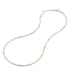 Dodo Collana Mini Granelli Oro rosa 9kt e Argento