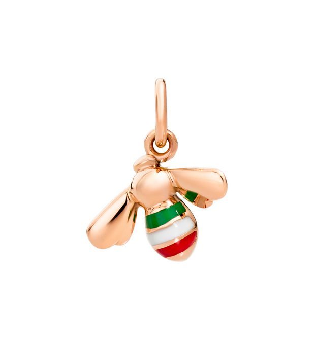 Dodo Italian Pride Charm Ape Oro Rosa 9kt e Smalto