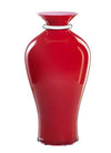 Dogale Venezia Red Cà Venier Vase 42.50 cm