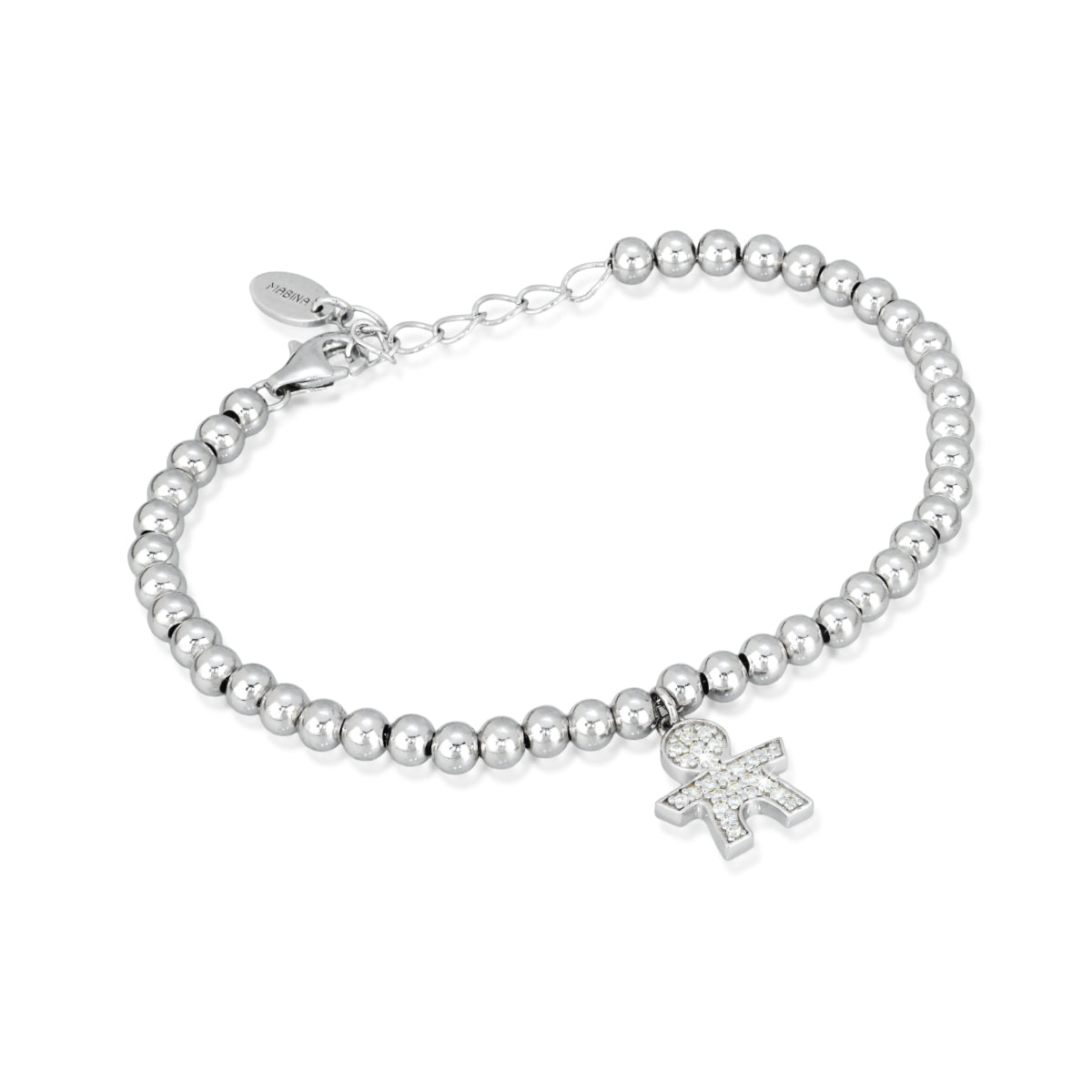 Maiocchi Silver Bracciale Bambino Argento e Zirconi