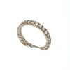  Polello 3294 Band Ring in Rose Gold and Diamonds ct 0.95