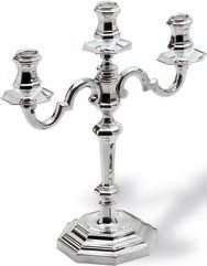 Greggio Candelabro ottagonale 3 fiamme