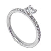  solitaire ring 0.40 ct and VS2+ 0.16