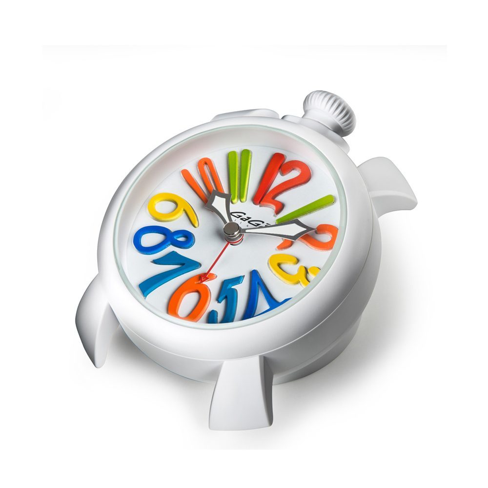 Gagà Milano White table clock 908001