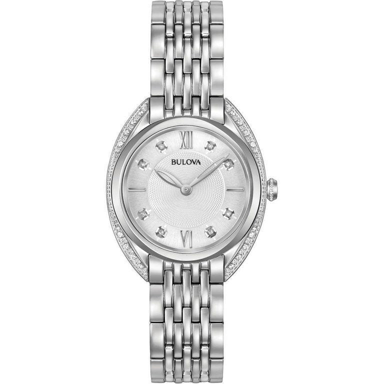 Bulova Orologio Lady Curv Diamonds 96R212