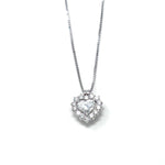  Light Point Diamond Necklace ct 0.50 G + 0.27