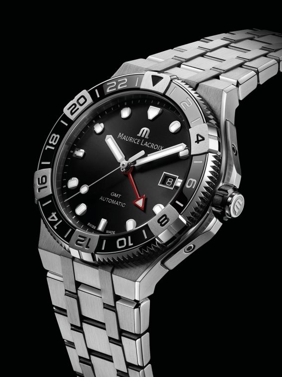 Maurice Lacroix Aikon Venturer GMT 43mm AI6158-SS00F-330-A