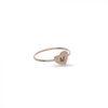  CUPID RING IN 9KT ROSE GOLD WITH HEART SEAL IN 9KT ROSE GOLD