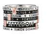 Tuum Ring 7 in Silver and rose gold