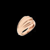  Queriot Galvanic Shell Ring Rose Gold