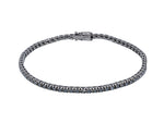  Black diamond tennis bracelet 2.50 ct