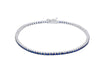  Maiocchi Milano Tennis Bracelet Sapphires ct. 2.00