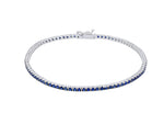  Maiocchi Milano Tennis Bracelet Sapphires ct. 2.25