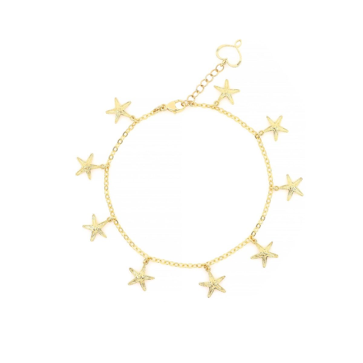  Maman et Sophie Bracelet With Starfish Galvanic Yellow Gold BRAMA9ST