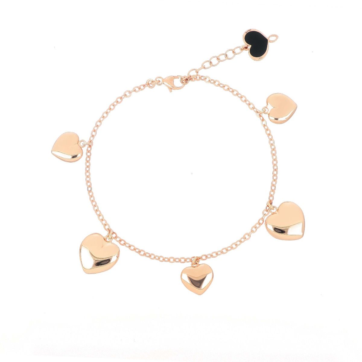  Maman et Sophie Bracelet With Five Bourbon Hearts BRBRB5