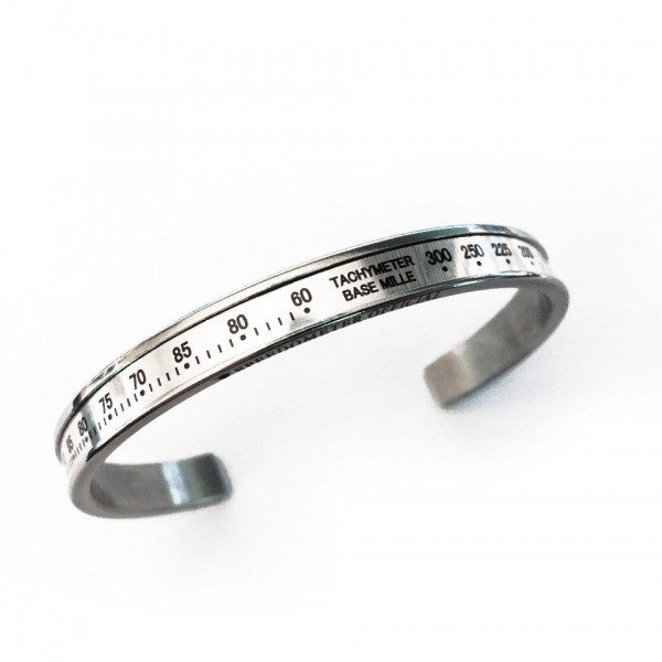  Speedometer Official Chrono Bracelet Silver