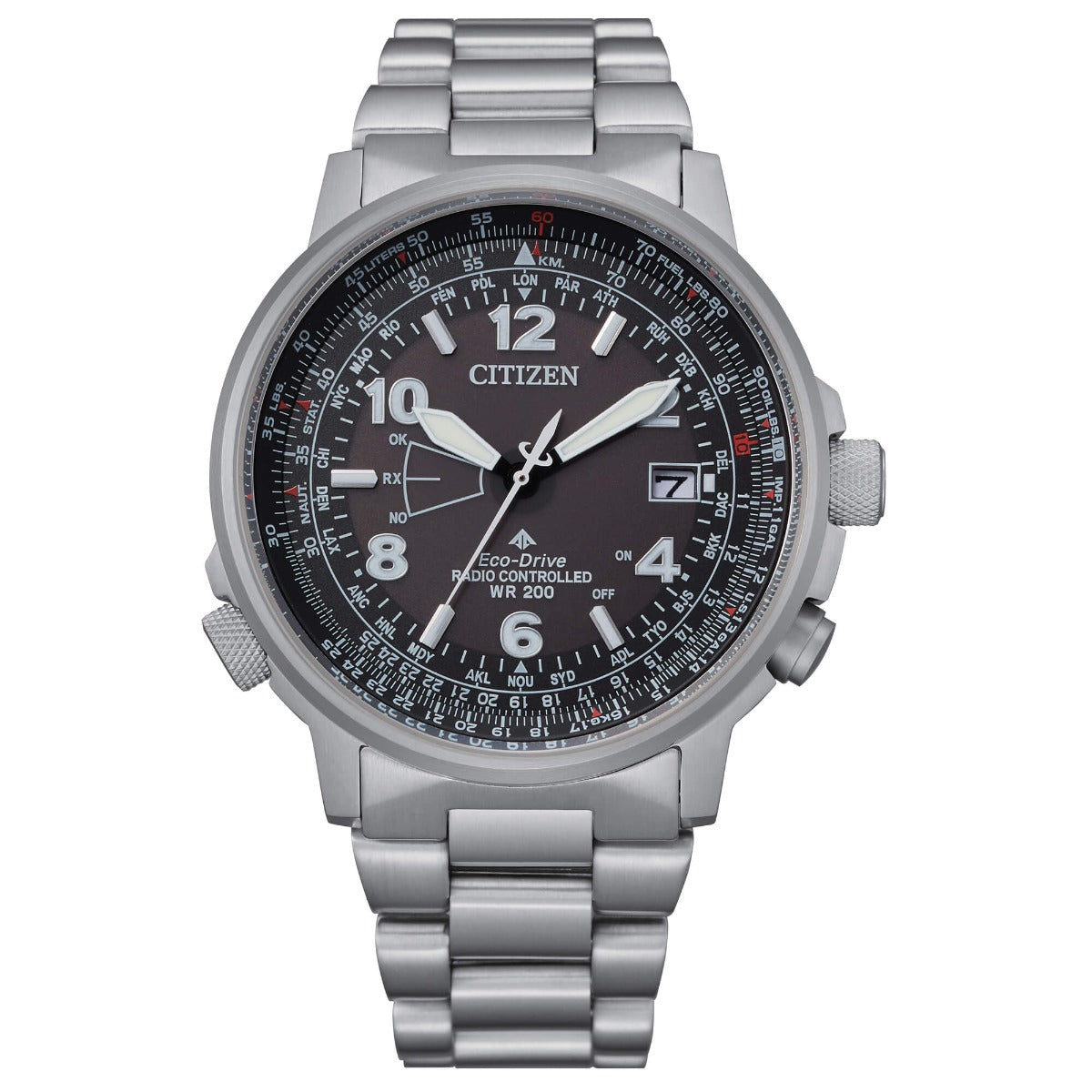 Citizen Pilot Acciaio Radiocontrollato CB0240-88E