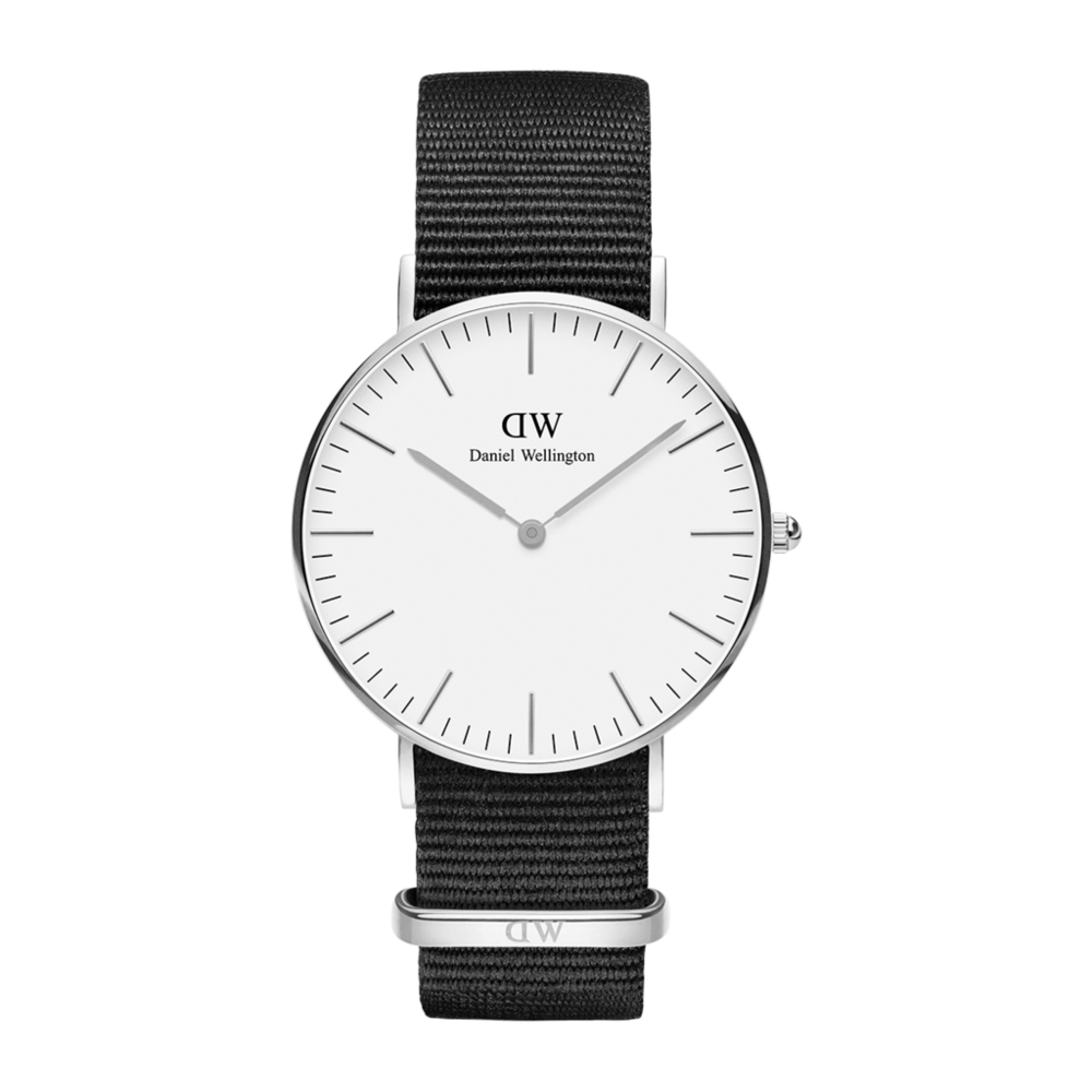 Daniel Wellington Classic Cornwall 36 Silver