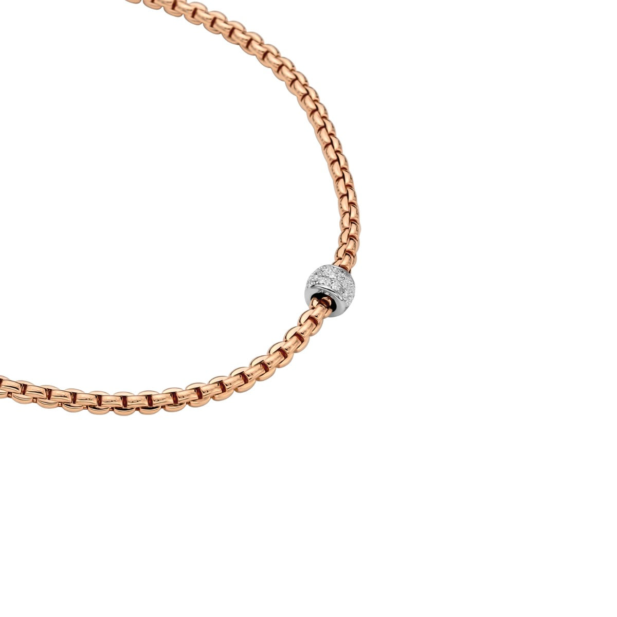 Fope Eka Tiny Necklace 730CPAVE