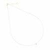  Maman et Sophie 18kt yellow gold necklace with naked heart diamond ct.0.25 GCNUDC25